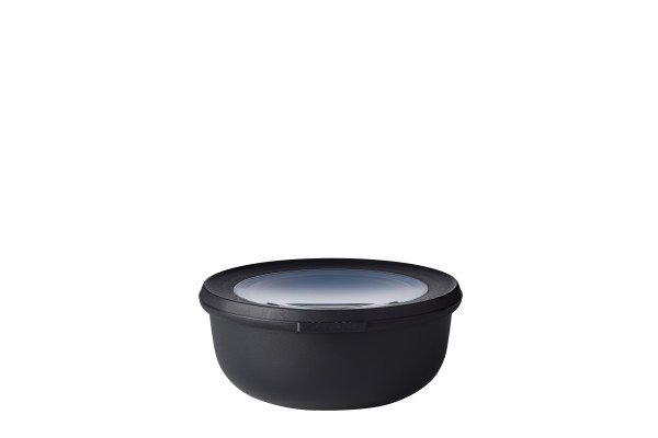 Multischüssel CIRQULA in schwarz aus Kunststoff