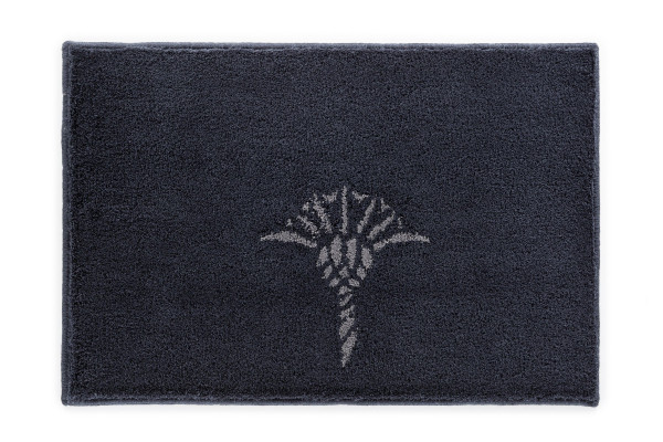 Badematte JOOP! CORNFLOWER in schwarz aus Polyacryl