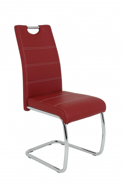 Freischwinger FLORA S 4er Set in bordeaux