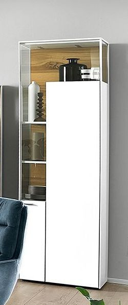 Vitrine VENJAKOB SENTINO 3000 in weiß aus Lack