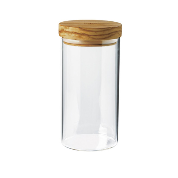 Behälter BERARD mit Deckel in klar aus Glas