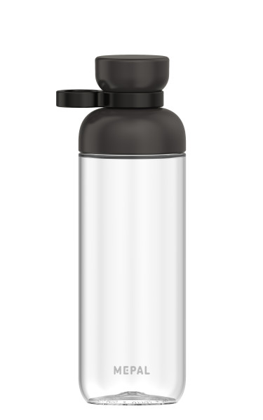 Trinkflasche VITA in schwarz aus Kunststoff