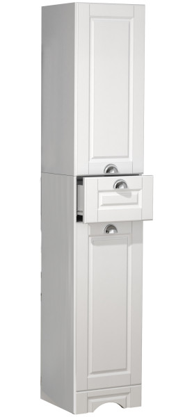 Hochschrank CASALO in weiß aus Dekor