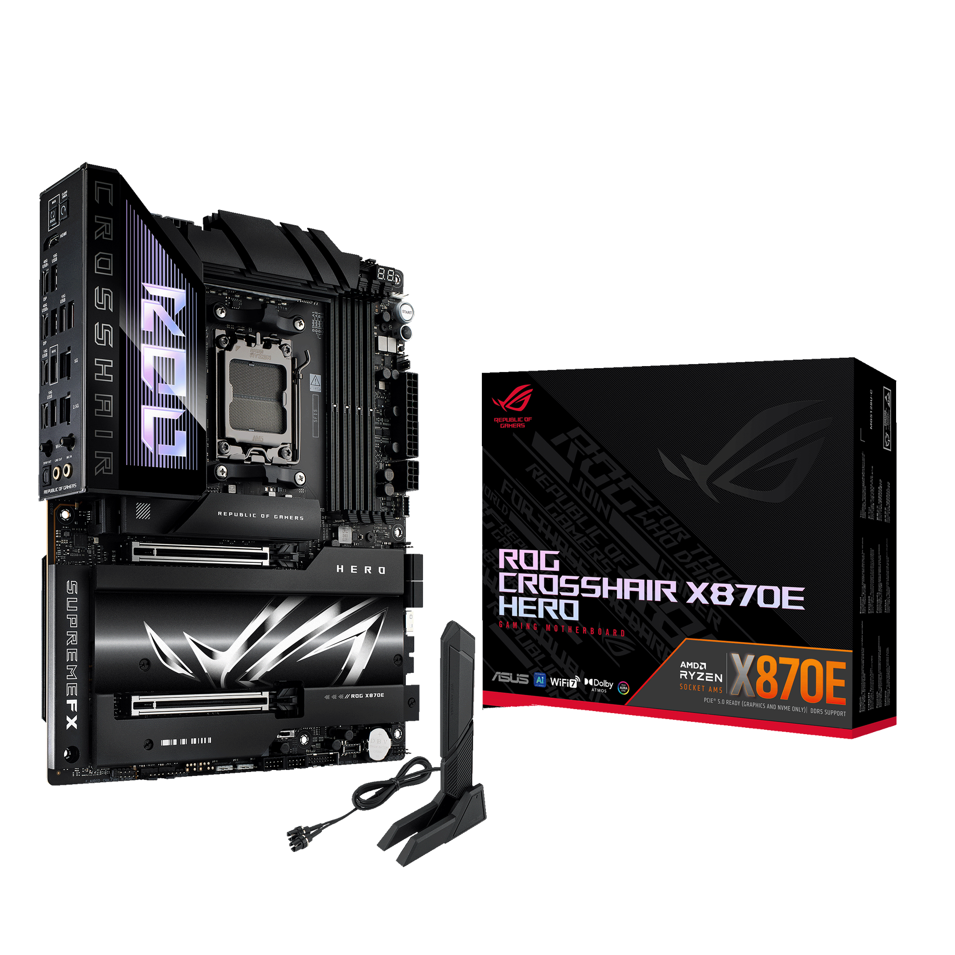 ASUS ROG Crosshair X870E Hero Motherboard